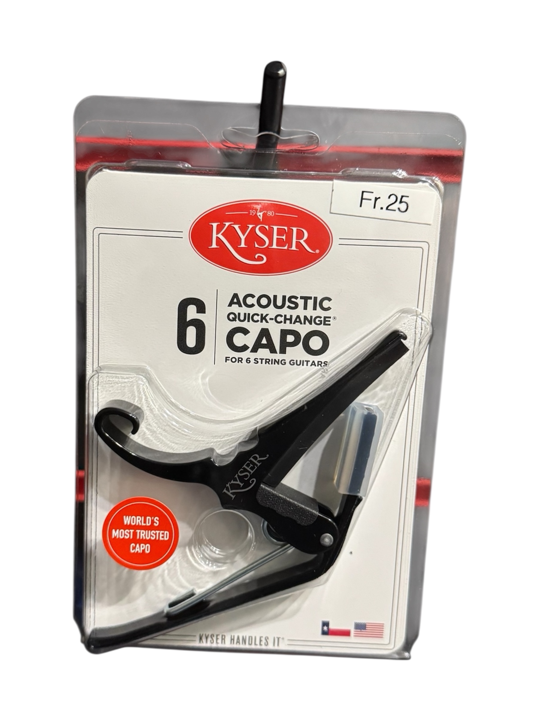 Capotasto chitarra classica Kyser