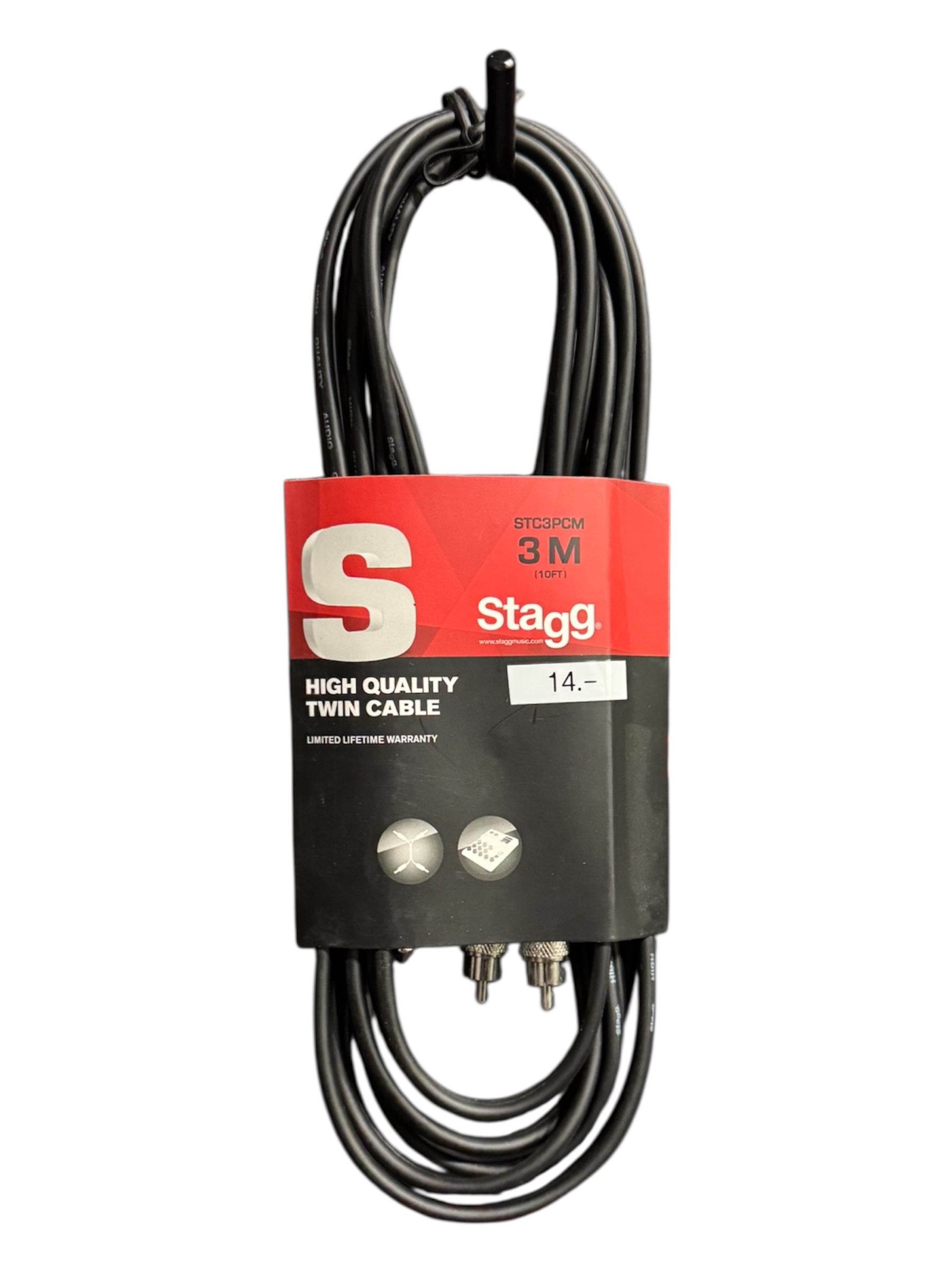 Cavo Stagg twin 3m