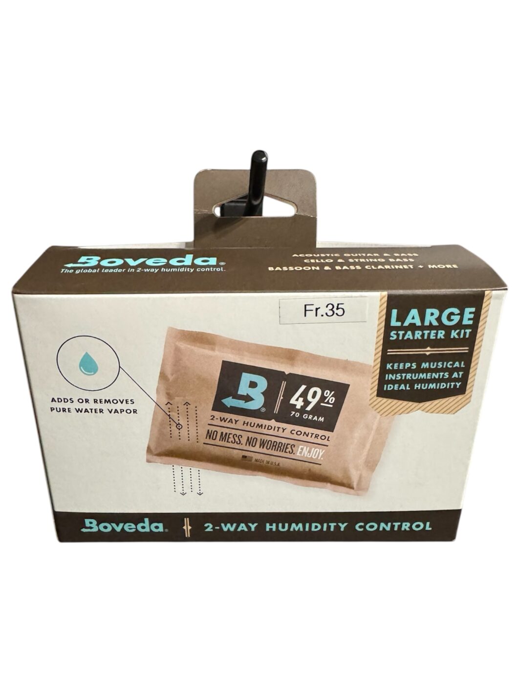 Kit pulizia chitarra Boveda large