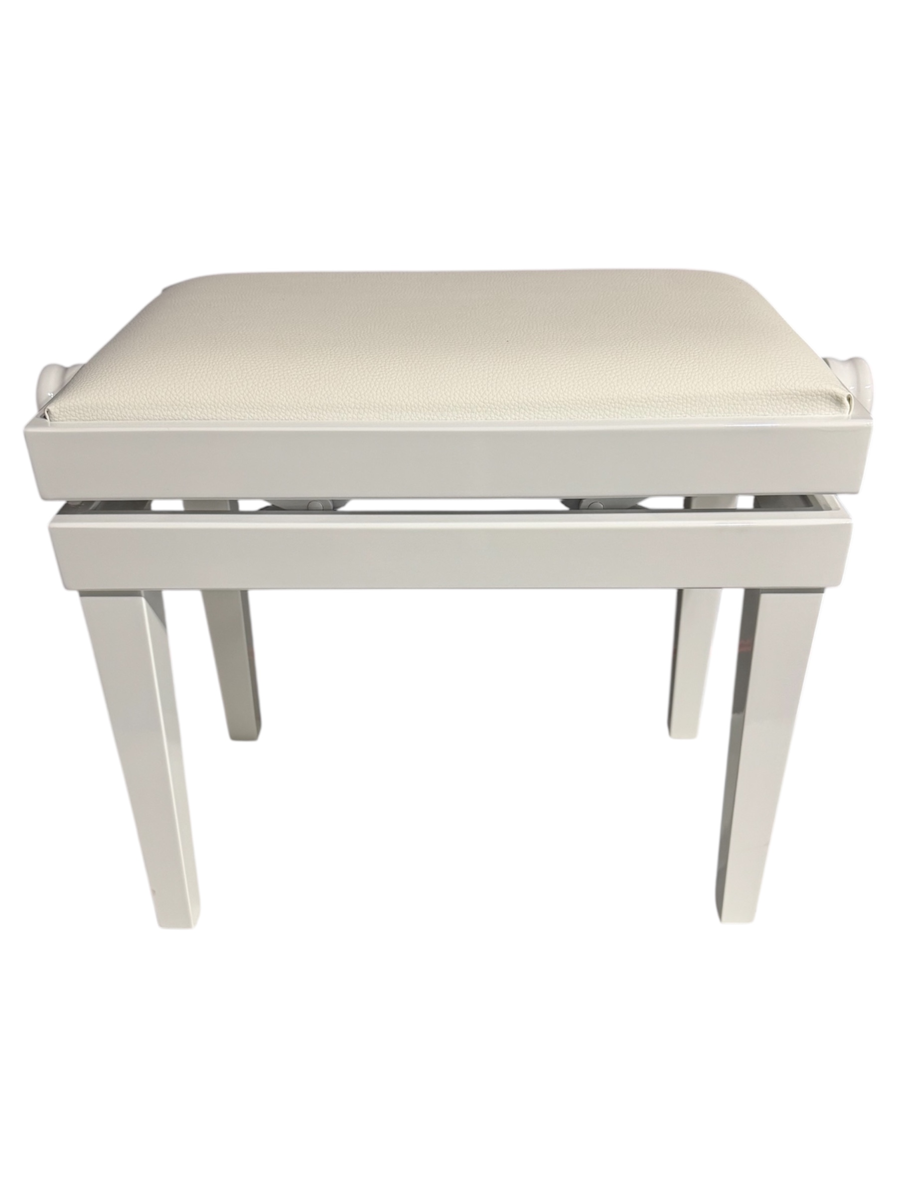 Panchina per pianoforte bianca